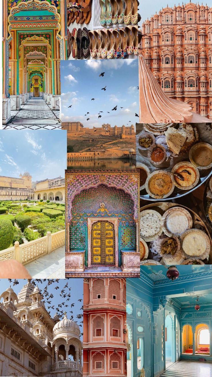 Jaipur aesthetic collection Jaipur Aesthetic, Desert Photoshoot Ideas, Creative Vision Boards, Jaipur Travel, Udaipur India, Travel Collage, Travel Infographic, Beautiful Profile Pictures, Vision Board Pictures