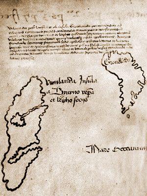 Yale putting high-tech tests to its controversial Vinland Map | Map ...