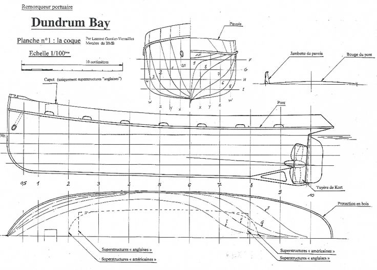 the plans for a boat that has been built in an old style, and is ready to