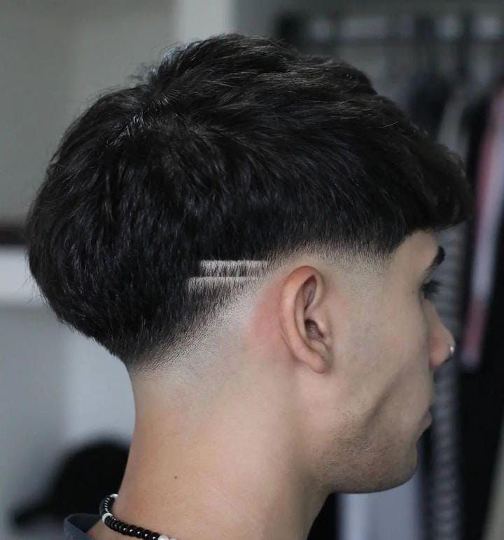 Low Fade With Design, Mis Fade, Low Fade Redondo, Low Drop Fade Haircut, Mid Fade En V, Low Fade En V, Long Fade Haircut, Afro Hair Fade, Long Fade