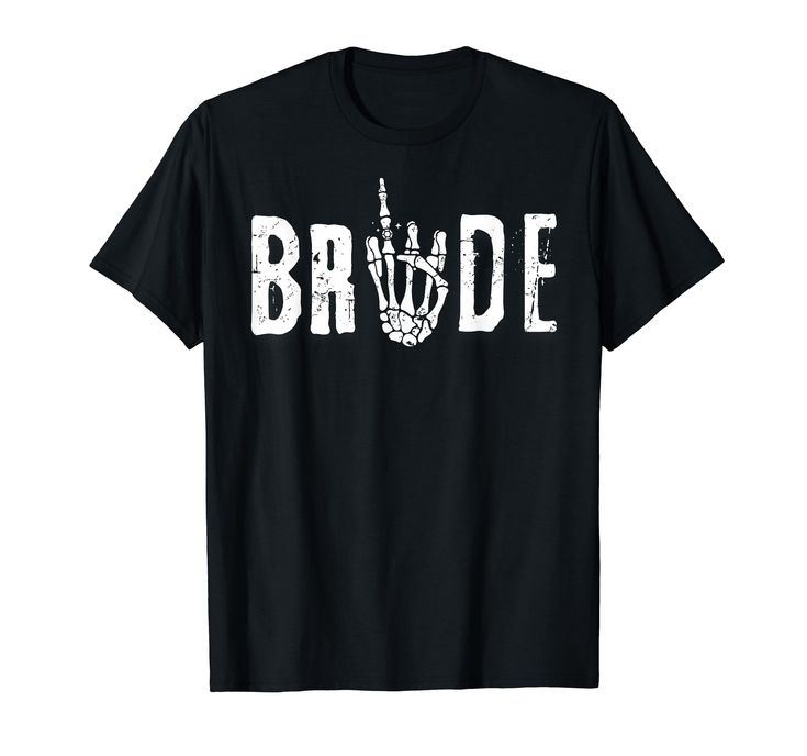 PRICES MAY VARY. Get this hilarious and funny Bride tees now! For a complete collection of shirt designs for your Bachelorette Party, click on our Brand (Just Married Couple Wedding Bachelorette Apparel) above for more designs and colors. Perfect for celebrating. Cute Wedding Honeymoon Bachelorette Finger Ring Finance Bride skeleton design. Rings have been exchanged as symbols of promise, devotion, for hundreds of years. Celebrate your special day with this unique and meaningful design. Lightwei Bachelorette Apparel, Skeleton Bride, Funny Bride, Gothic Skeleton, Bride Tee, Ribbed Knit Bodysuit, Bachelorette Outfits, Couple Tshirts, Round Neck Tees