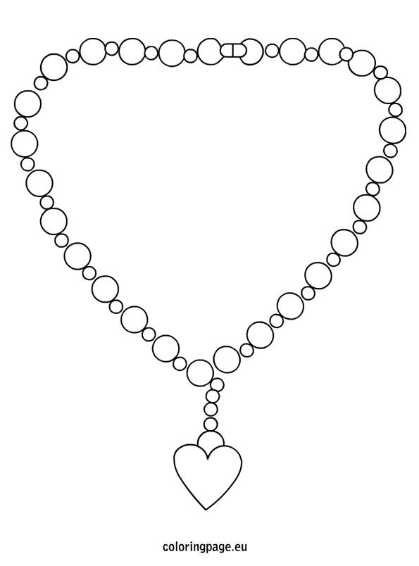 necklace Easy Necklace Drawing, Drawing Of A Necklace, Jewelry Drawing Easy, How To Draw Necklace, Diamond Necklace Drawing, Necklace Drawing Sketch, Necklace Drawing Sketch Simple, Necklaces Drawing, Draw Necklace