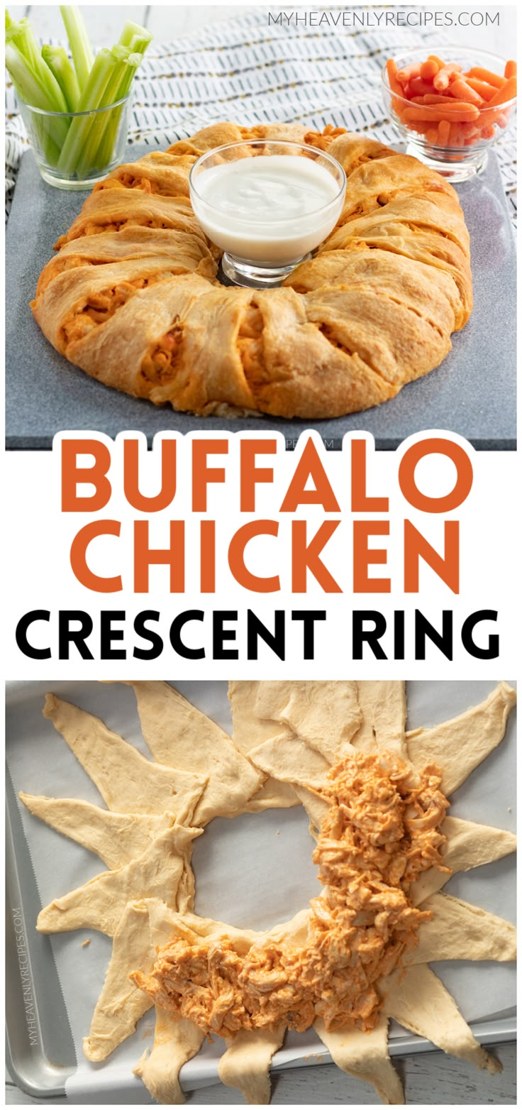 buffalo chicken crescent ring Taco Ring With Crescent Rolls Pampered, Football Food Crescent Rolls, Pillsbury Crescent Roll Dinner Recipes, What Can You Make With Pillsbury Crescent Rolls, Buffalo Chicken Wreath Recipe, Bbq Chicken Ring Crescent Rolls, Chicken Ring Crescent Rolls Pampered Chef, Chicken Pillsbury Crescents, Dinner Ideas With Croissant Rolls