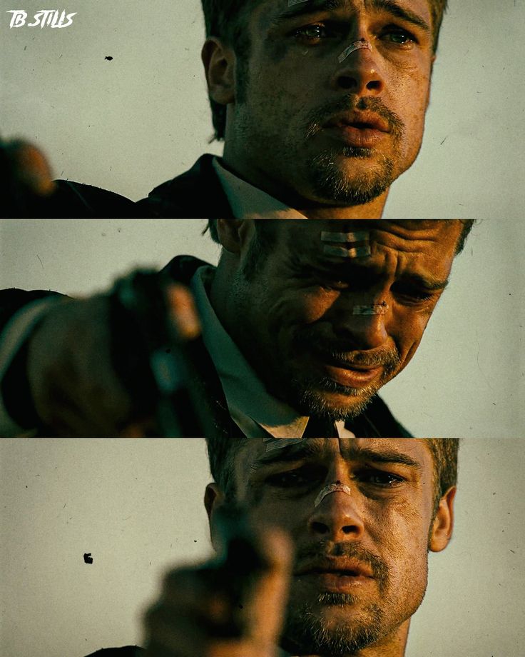 Brad Pitt 🥵 Se7en Brad Pitt, Brad Pitt Se7en, Brad Pitt Seven, Seven Brad Pitt, Se7en Movie, Brad Pitt Fury, Movies Stills, Se7en 1995, Seven Movie