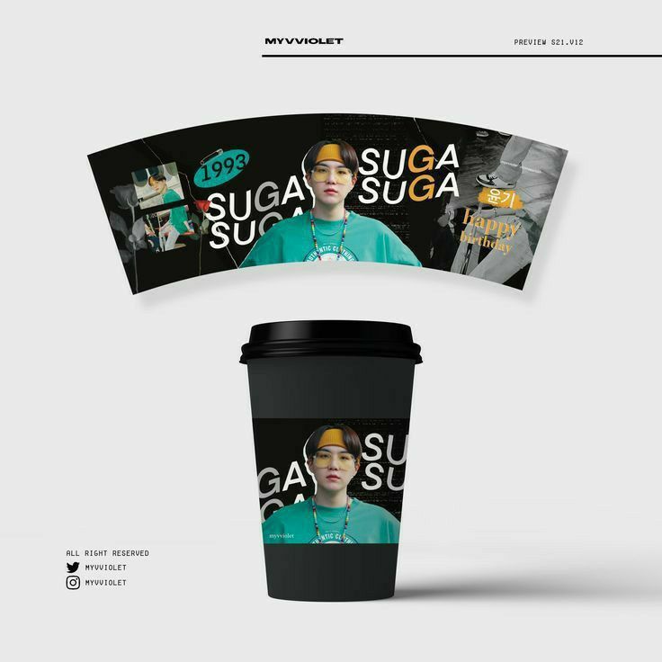 a coffee cup with the words sugar suga on it and an image of a woman's face