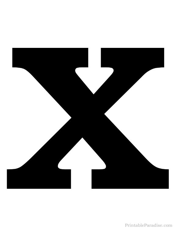 the letter k is made up of two black letters, one with an x on it