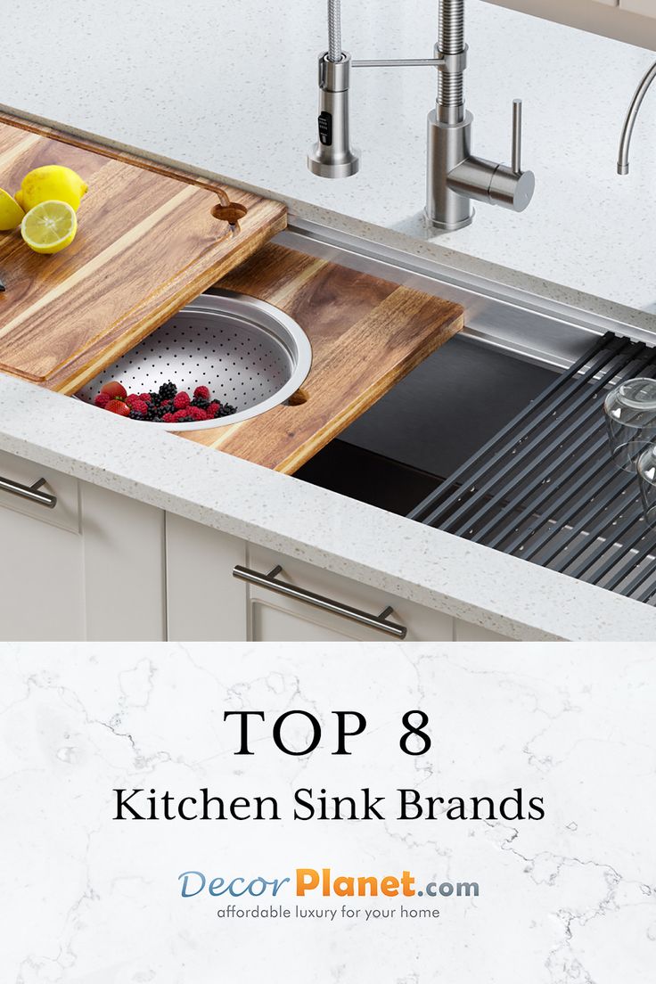 the top 8 kitchen sink brands that you need to know before buying them for your home