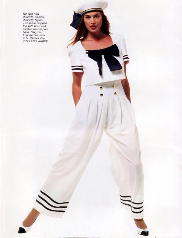 CC Sailor Outfit Aesthetic, Sailor Costume Diy, Nautical Fashion Women, Sailor Aesthetic, The Olsen Twins, Nautical Outfits, Vintage Sailor, Mode Chanel, Olsen Twins