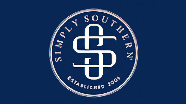 Simply Southern Logo Southern Logo, Greensboro North Carolina, Christmas Board, Female Clothes, American Brand, Simply Southern, The Firm, Southern Belle, Logo Ideas