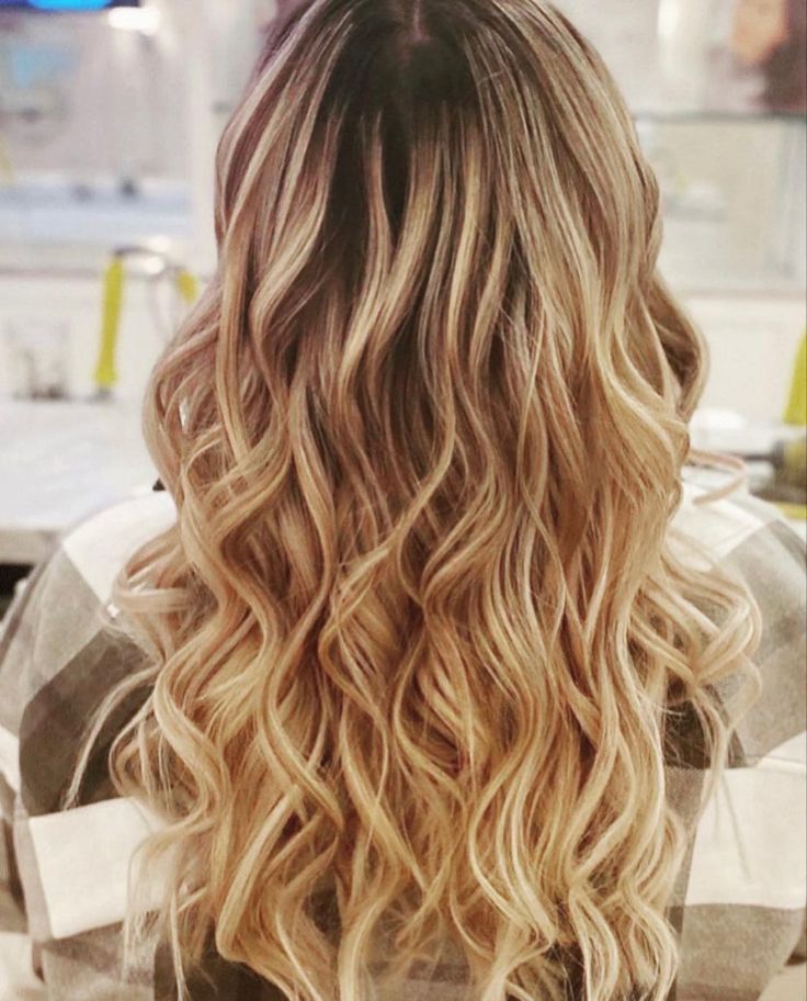 Wavy Hair Looks Beach Waves, Beach Waves Blowout, Beach Wave Perm Long Hair, Beach Curl Perm, Beach Waves Perm, Beach Waves Hair Style, Beach Wave Curls, Beach Waves Long Hair, Perm Ideas