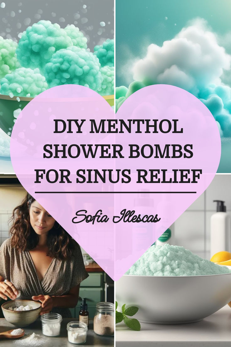 DIY Menthol Shower Bombs for Sinus Relief Sinus Shower Steamers, Menthol Shower Steamers Diy, Shower Steamers For Congestion, How To Use Shower Steamers, Shower Steamers Diy Recipe, Shower Steamer Recipe, Homemade Shower Steamers, Shower Steamers Recipe, Make Shower Steamers