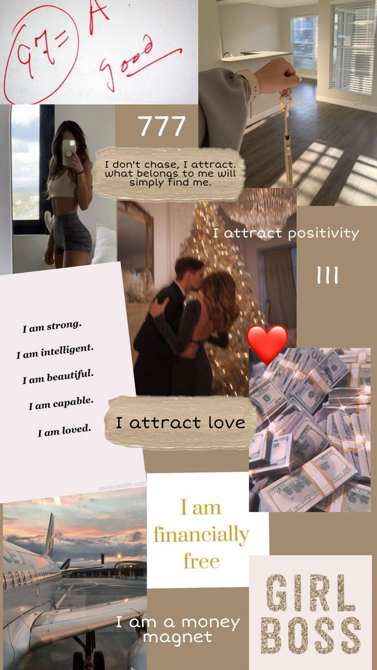 Millionaire Vision Board Aesthetic, Ceo Woman Aesthetic Vision Board, Mood Boards Manifestation, Happy Life Vision Board, Love Life Vision Board, Vision Board Manifestation Wallpaper, Money Vision Board Pictures, Love Manifestation Wallpaper, Money Vision Board Aesthetic