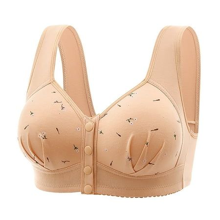 Plus Size Bras for Women Front Closure Bras for Women Comfort Soft Support Sleep Bra Wireless Full Coverage Bralettes Welcome to our store, I wish you a happy shopping Our products are produced in our own factory with various styles We offer various discounts, and we offer a 30-day quality guarantee please rest assured to place an order If you have any questions, please feel free to contact me, it is our honor to serve you SOMEONE ASKED Q: Is the quality of the clothes as described? A: Yes, if t Front Closure Bras, Bra Deals, Summer Bra, Front Closure Bra, Sleep Bra, Female Clothes, Gathering Place, Summer Savings, Plus Size Bra