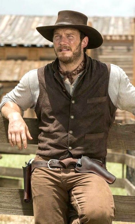 Wild West Men Outfit, Gunslinger Outfit Men, Gunslinger Costume Male, Cowboy Fancy Outfit Men, Cowboy Leaning On Fence, Sheriff Outfit Western, Wild West Clothing Men, Male Cowboy Costume, Cowboy Cosplay Men