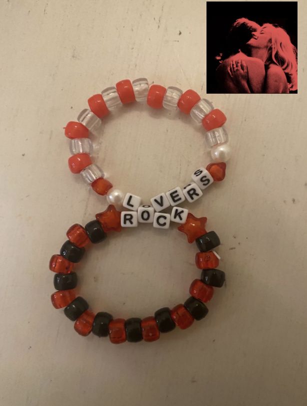 Matching Bracelets Song Lyrics, Music Kandi Bracelets, Aesthetic Kandi Bracelets, Matching Braclet Ideas, Bracelet Ideas For Best Friends, Cavetown Bracelets, Kandi Inspo Single, Friendship Bracelet Ideas Beads, Bead Bracelet Words Ideas Bad