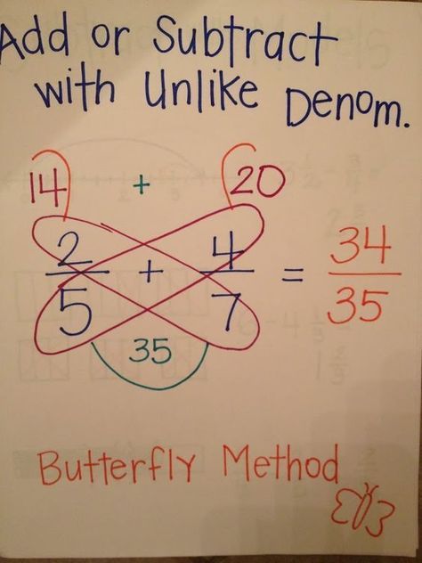 a sign that is on the wall in front of a whiteboard with math instructions