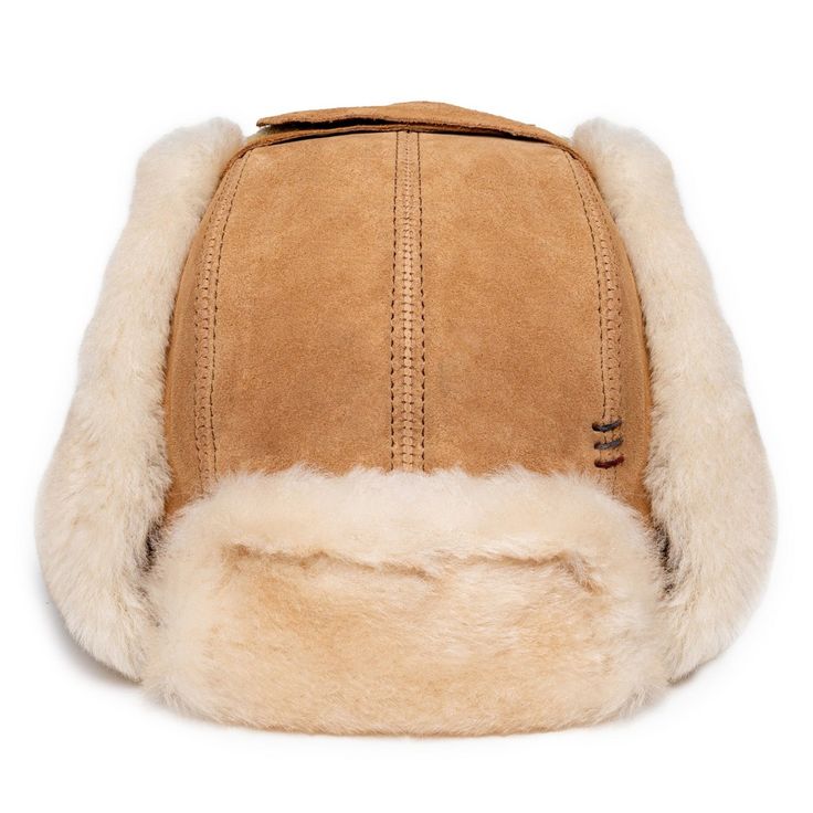 Crafted with the coziest sheepskin lining and high-quality suede, this stylishly snuggly bomber hat offers exceptional softness and insulation in chilly temperatures. Whether you're playing in the snow or simply strolling through the city, this hat is your perfect companion for all winter activities.Small: Head Measurement of 21 1/8" - 21 1/2"Medium: Head Measurement of 21 7/8" - 22 1/4"Large: Head Measurement of 22 5/8" - 23"X-Large: Head Measurement of 23 1/2" - 24"... Brown Sheepskin Hat With Faux Fur Lining, Sheepskin Hats With Ear Flaps For Outdoor, Winter Aviator Hat With Plush Lining, Sheepskin Outdoor Hat With Ear Flaps, Sheepskin Hat With Faux Fur Lining And Ear Flaps, Shearling Hat With Faux Fur Lining And Ear Flaps, Winter Sheepskin Hats With Plush Lining, Luxury Winter Hat With Faux Fur Lining, Luxury Winter Hats With Faux Fur Lining