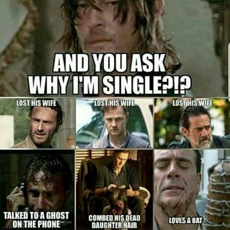 the walking dead meme is shown with pictures and captioning about what they are doing