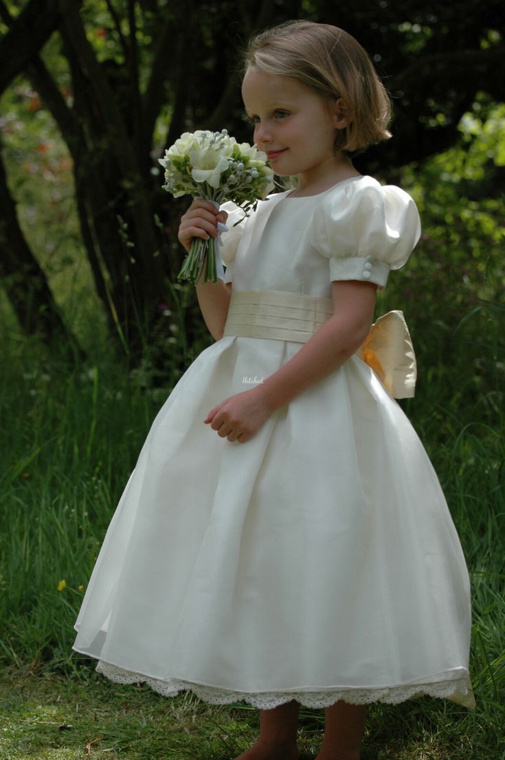 Silk Flower Girl Dress, Silk Organza Dress, Tulle Petticoat, Girls Designer Dresses, Eliza Dress, בר מצווה, Chiffon Overlay, Communion Dresses, Wedding Flower Girl