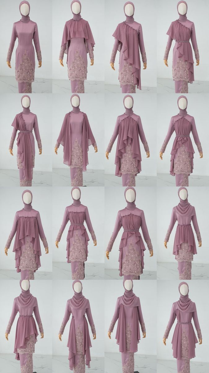 Baju Dress Hijab Styles, Muslimah Wedding Gown, Dress Muslim Modern Lebaran, Baju Kurung Fashion Modern, Model Dress Hijab, Design Baju Raya, Muslim Fashion Dress Gowns, Kebaya Modern Hijab Bridesmaid, Baju Bridesmaid Modern Hijab