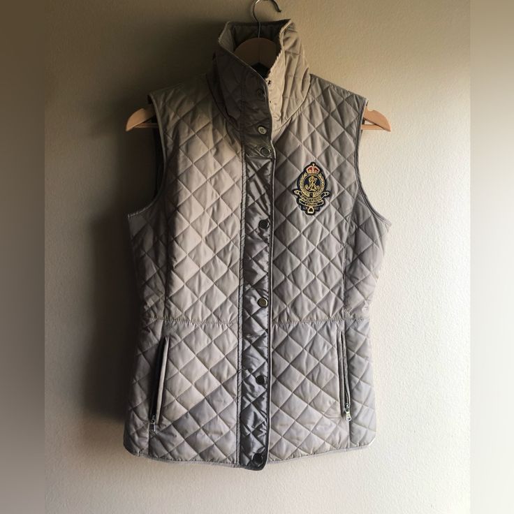 Women’s Lauren Ralph Lauren Black Label Vest Size Small. Condition Is New Without Tags. Length Size 26 Inches Pit To Pit Size 19 Inches Tan Vest, Ralph Lauren Black Label, Black Label, New Woman, Lauren Ralph Lauren, Jackets For Women, Jackets & Coats, Ralph Lauren, Tags