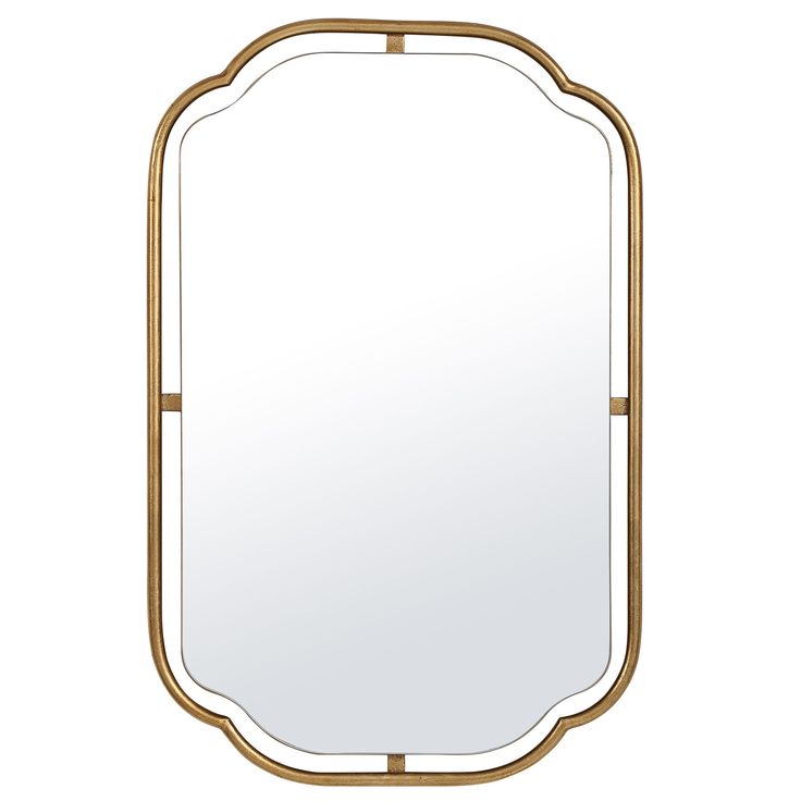 Surrounded by a tubular frame, this floating mirror is soften by its concave corners. Finished in a lightly antiqued gold leaf, this mirror will add elegance to any space. allen + roth 21.625-in W x 34.63-in H Oval Gold Framed Wall Mirror | LOW00497 Floating Mirror, Gold Framed Mirror, Gold Bed, Gold Frame Wall, Gold Mirror Wall, Metal Frame Mirror, Frame Mirror, Powder Bath, Cleaning Walls