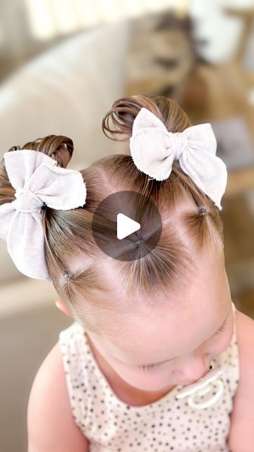 Lauren Thompson on Instagram: "Back to School Toddler Hairstyles Part 7✨ Bows: @pennyb0ws  #toddlerhair #backtoschoolhair  #backtoschoolhairstyles #toddlerhairstyles #summerhair #july #hair #hairtutorial #summerhairstyles #kidshairtutorial #toddlergirl #hairinspo #kidshair #kidshairstyles #toddlerhairtutorial #girlhairstyles #hairinspo #hairinspiration #hairinstagram #instagramhair #viralhair #hairstylist #hairtutorial #hairideas #hairgoals #backtoschool" Toddler Hairstyles Girl With Bow, Toddler School Hairstyles Girl, Toddler Bow Hairstyle, Toddler Updo, Girls Updo Hairstyles, Short Hair For Kids, Lauren Thompson, Girls Updo, Toddler Hairstyles