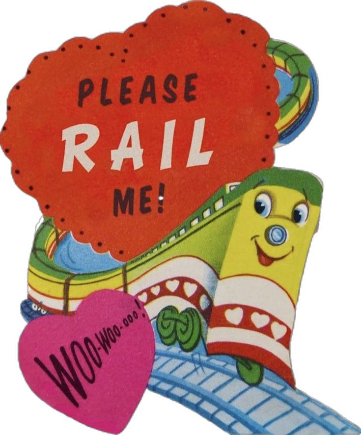 there is a sign that says please rail me and two heart shaped magnets next to it