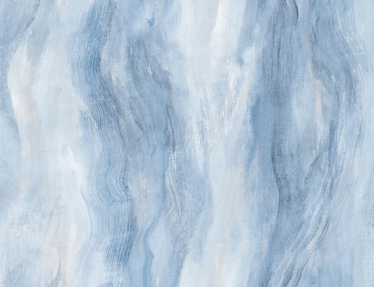 Smoke Texture Embossed Vinyl Wallpaper in Blue Lake from the Living With Art Collection by Seabrook Wallcoverings Watercolor Mural, Baby Blue Wallpaper, Watercolor Wave, Baby Blue Aesthetic, Light Blue Aesthetic, Contemporary Wallpaper, 3d Texture, Blue Lake, Blue Marble