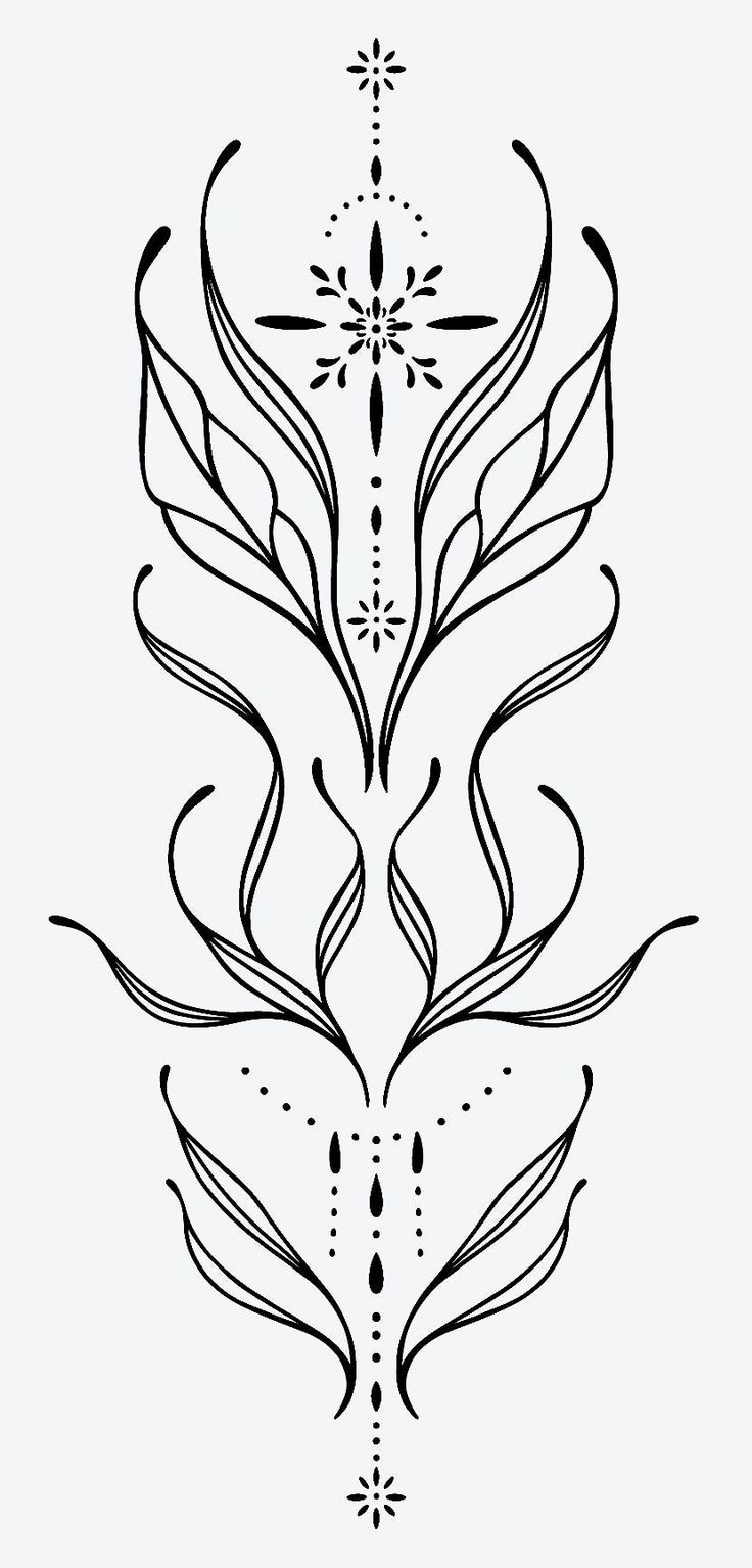 an artistic design in black and white on a light gray background, with lines that are drawn