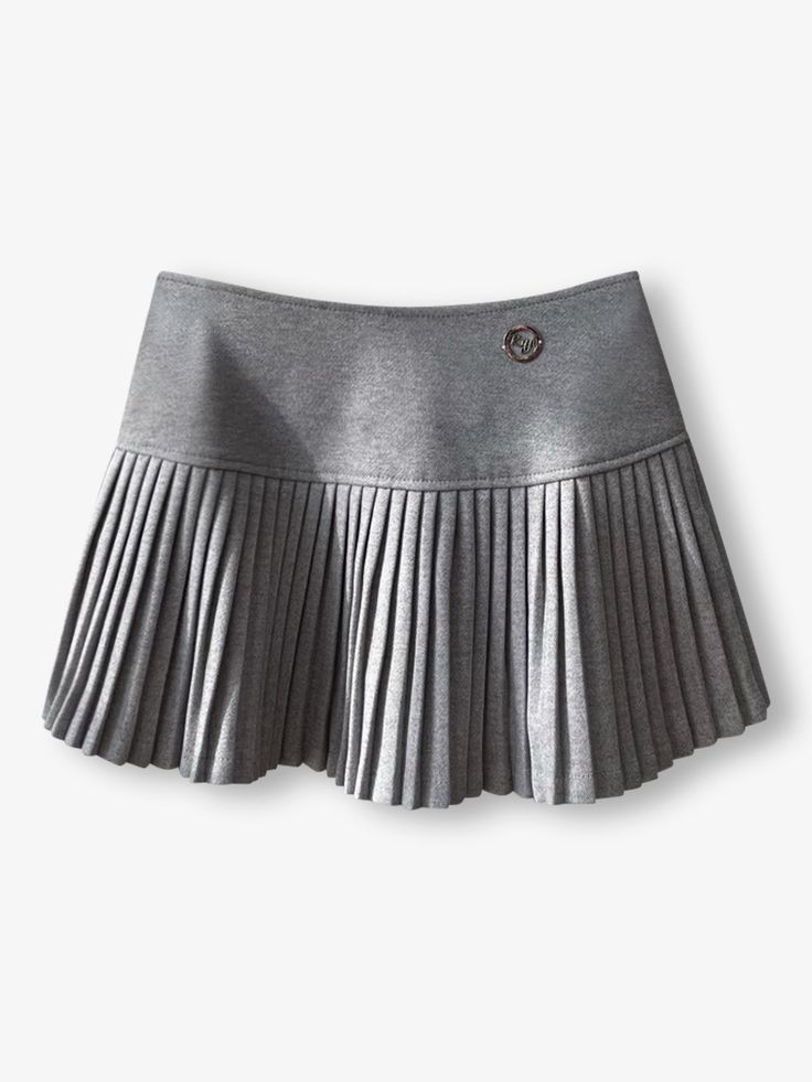 Introducing the bel air skirt, cut from premium fabric for a flawless fit. Featuring a sweet A-line silhouette, high waist, and mini length, designed to sculpt and shape an hourglass figure. Pleated Shorts, Bel Air, Dress Shop, Light Grey, Korean Fashion, Womens Skirt, High Waist, A Line, Mini Skirts