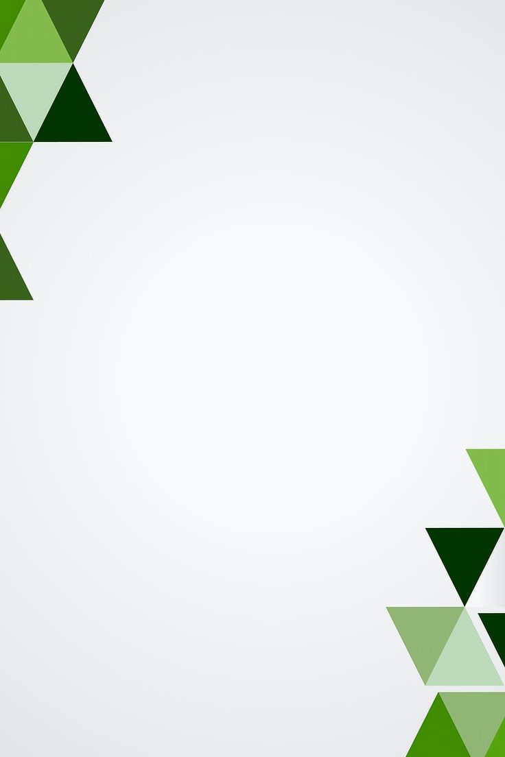 an abstract green triangle background with space for text