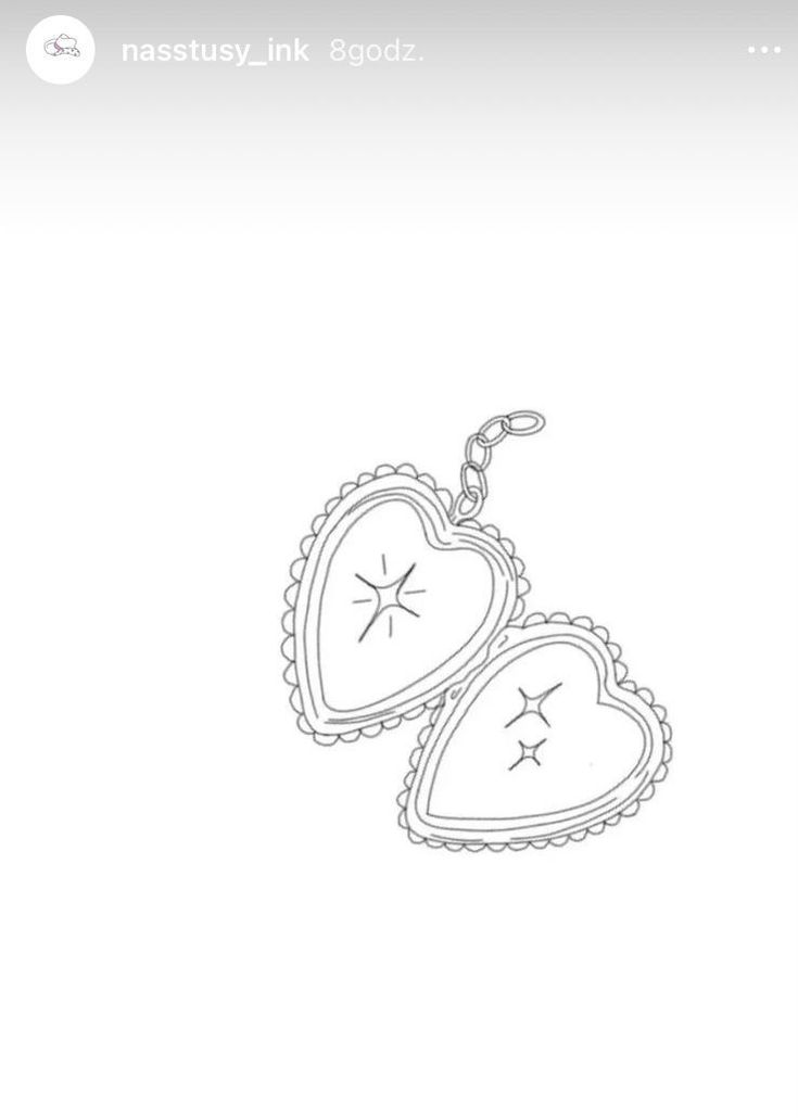 two heart shaped key chains on a white background