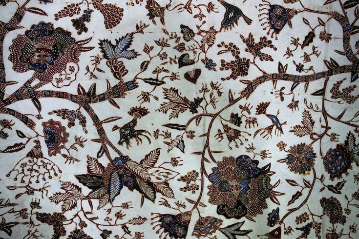 Batik Rifaiyah Gambar Flora Gambar Flora Dan Fauna