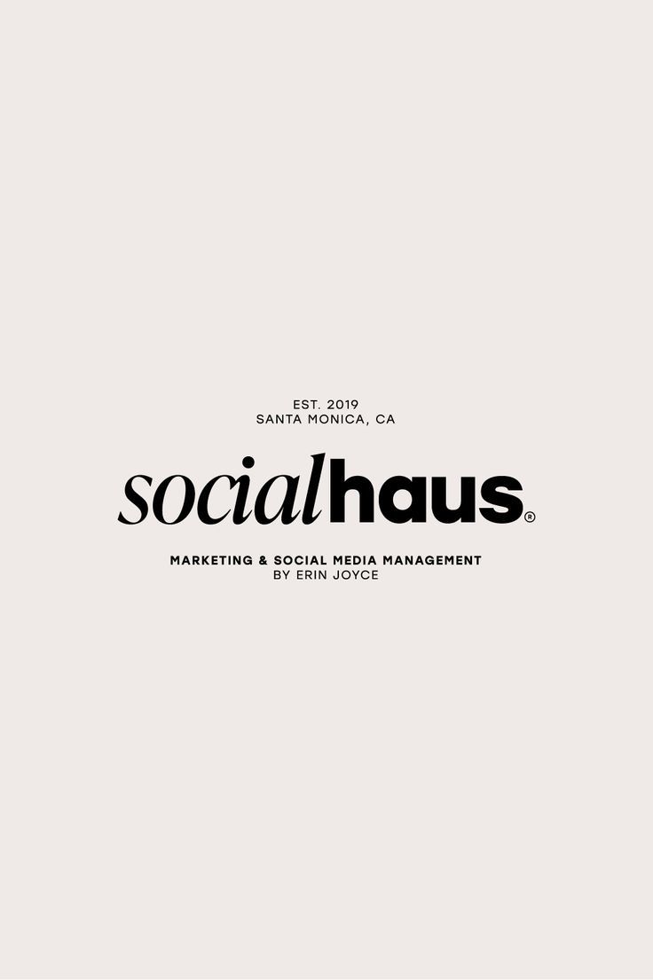 the socialhauss logo is shown in black and white on a light gray background