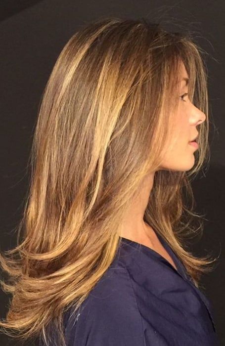 40 Sexy Caramel Hair Color With Highlights (2023) - The Trend Spotter Honey Brown Hair Colors, Carmel Brown Hair, Honey Brown Hair Color, Rambut Brunette, Honey Hair Color, Brown Ombre Hair, Honey Brown Hair, Brown Hair Inspo, Hair Color Caramel