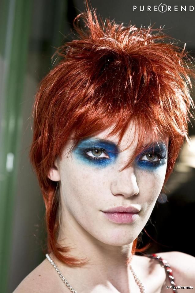 70s Punk Makeup, New Wave Fashion 80s, David Bowie Makeup, Glam Rock Makeup, Rock Makeup, Funky Makeup, Drag Make-up, 70s Punk, 80s Makeup