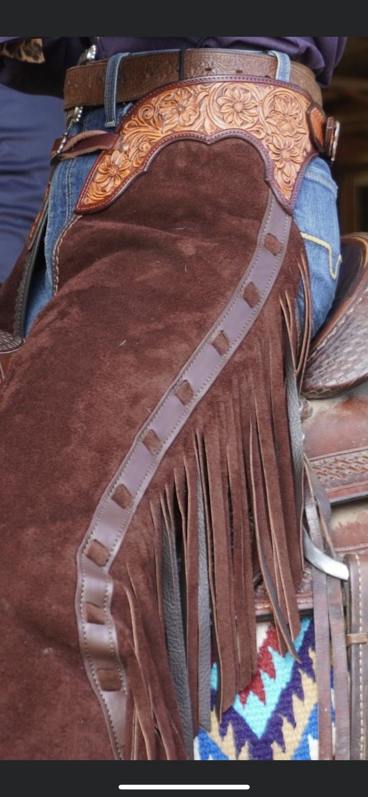 Western Office Outfits, Unsorted Aesthetic, Hoedown Party, Cowgirl Chaps, Shotgun Chaps, Cowboy Chaps, Western Chaps, Indigenous Fashion, Homesteading Animals