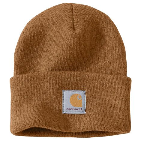 Bonnet Carhartt, Carhartt Hat, Carhartt Beanie, Workwear Essentials, Watch Cap, Carhartt Women, Cuffed Beanie, Hat For Man, Men's Knit