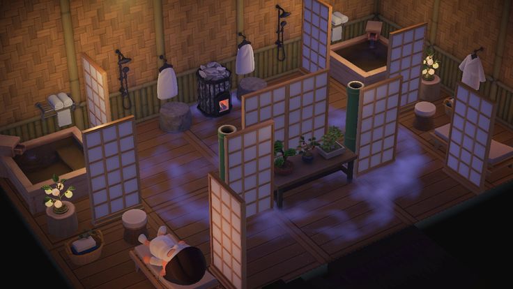 Sauna Room, Bathroom Scale, Animal Crossing, Spa, Animals, Quick Saves