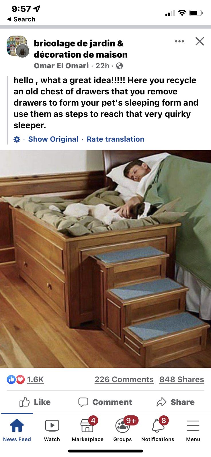 an image of someone sleeping in their bed with the caption's below it