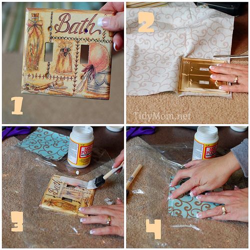 how to make a diy purse with fabric scraps and gold foil step - by - step instructions