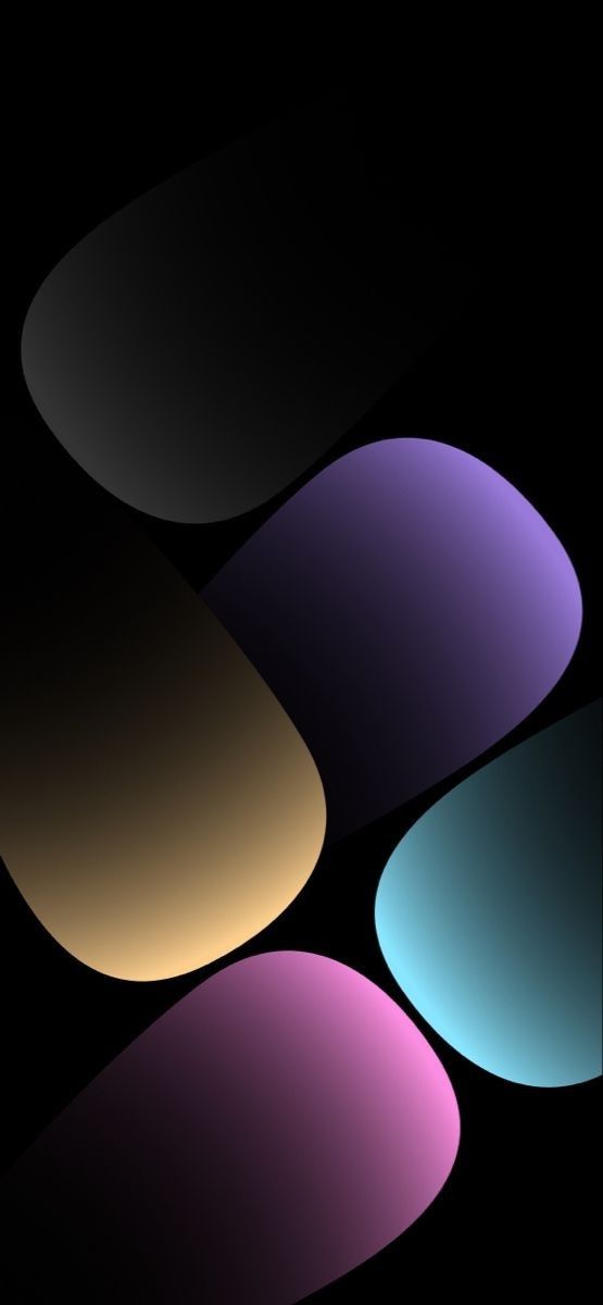 an image of abstract shapes in the dark