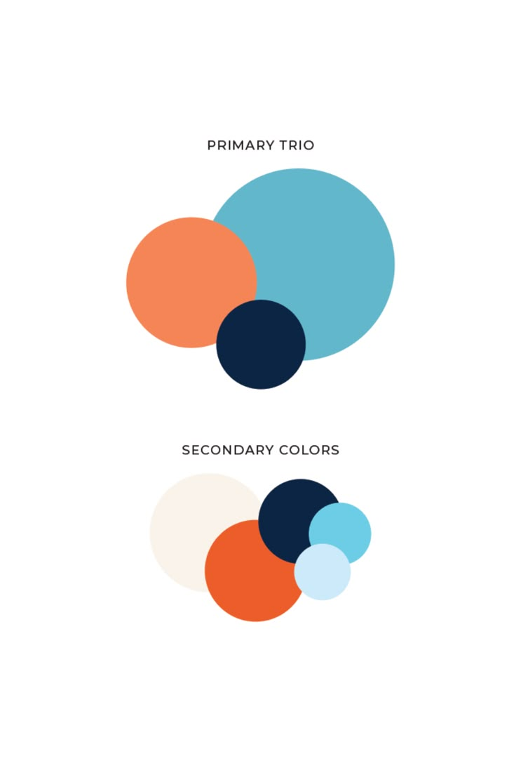 two different colors are shown in this graphic