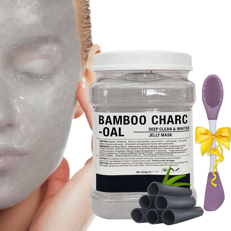 PRICES MAY VARY. PREMIUM QUALITY JELLY MASK POWDER - Jelly masks are made mainly with refined alginate. They contain more alginate than regular rubber masks. So Jelly mask texture is like jelly, which provides full hydration and a natural cooling effect all at once. CLEANING YOUR SKIN - Bamboo Charcoal jelly mask is added with bamboo charcoal active factor, which has excellent adsorption and decomposition ability to deeply decompose and adsorb dirt in pores and remove dullness. Jelly Mask Powder Hydro Jelly Mask, Jelly Masks, Gel Face Mask, Knife Shapes, Jelly Mask, Mask Powder, Natural Skin Care Remedies, Skin Care Face Mask, Diy Spa