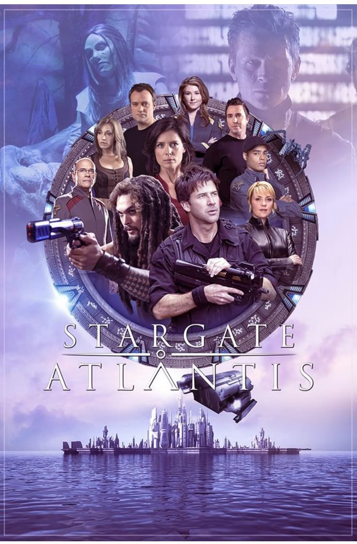 the movie poster for stargate atlanties