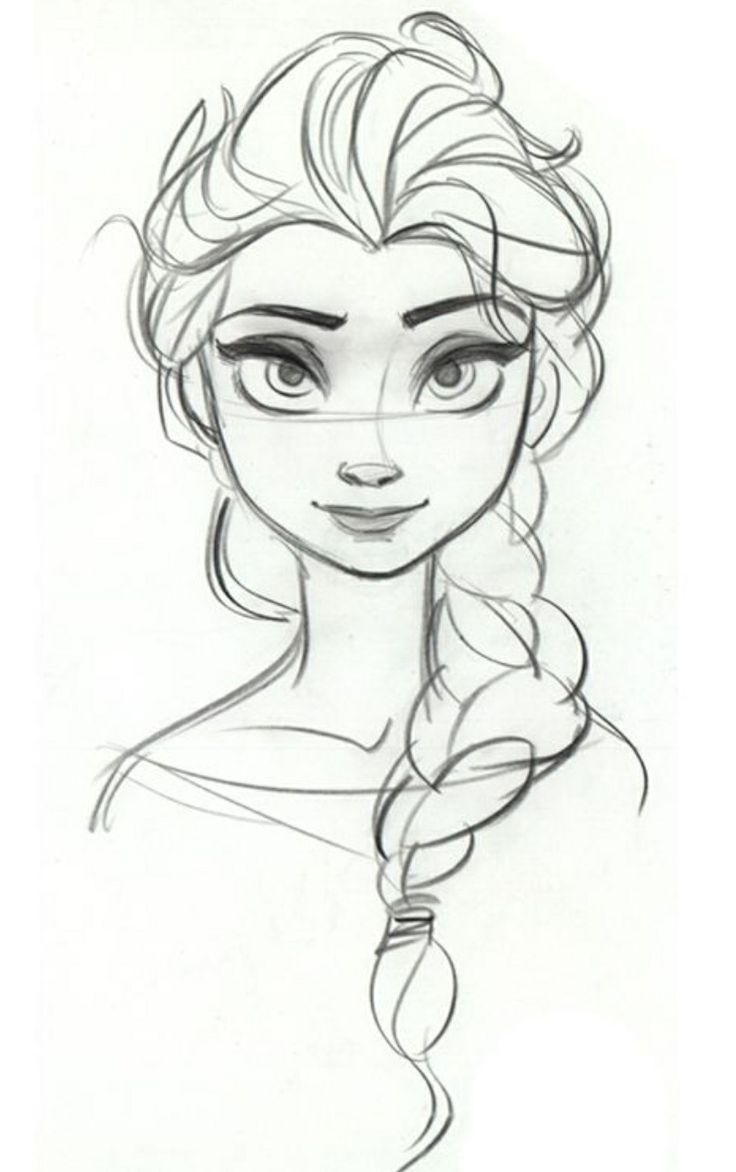 an image of a frozen princess with long hair