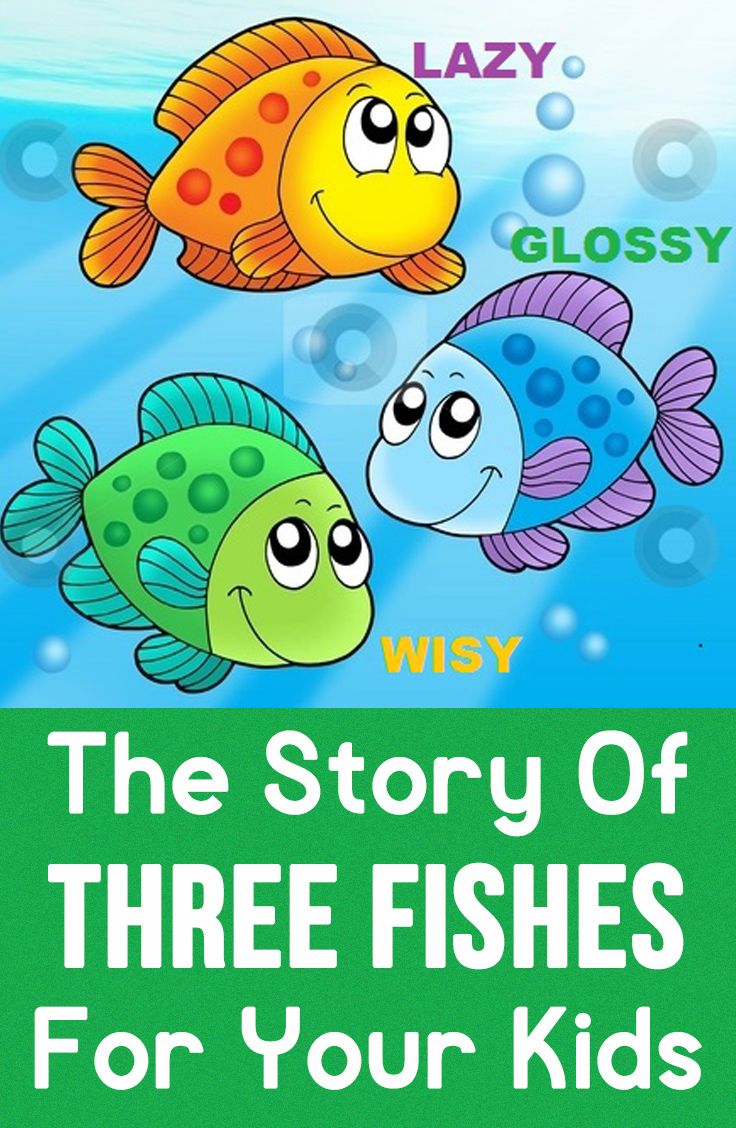 the story of three fishes for your kids