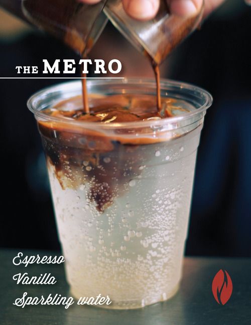 someone is pouring some liquid into a drink in a plastic cup with the words, the metro