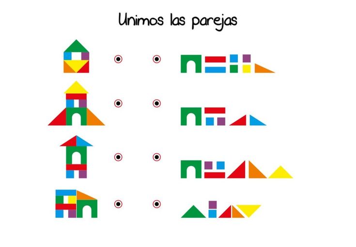 an image of different shapes and sizes of houses with the words ummos las parejas